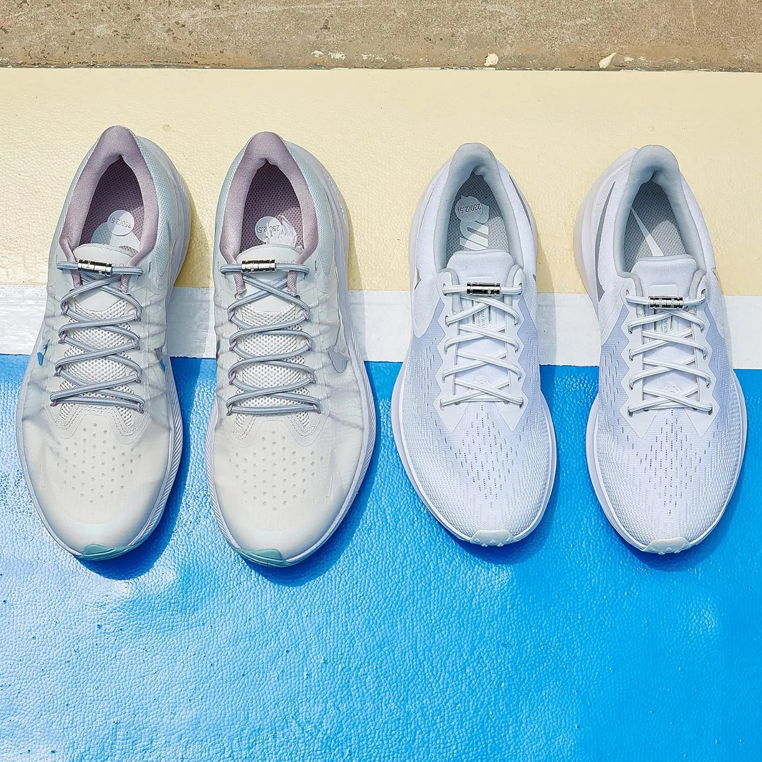 anan520 Elastic Tieless Shoe Laces - No Tie Shoelaces for All Adult and Kids Sneakers