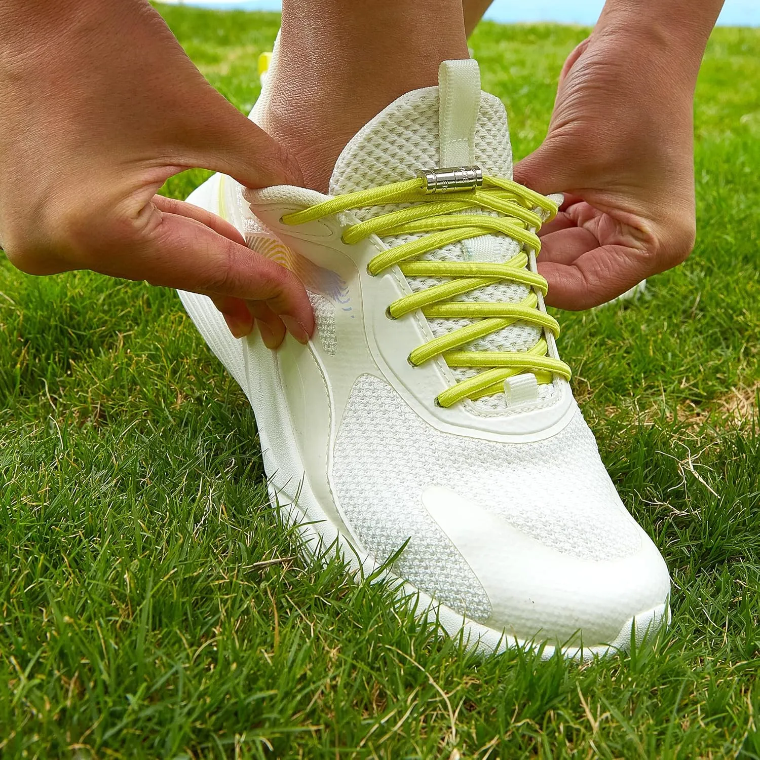 anan520 Elastic Tieless Shoe Laces - No Tie Shoelaces for All Adult and Kids Sneakers