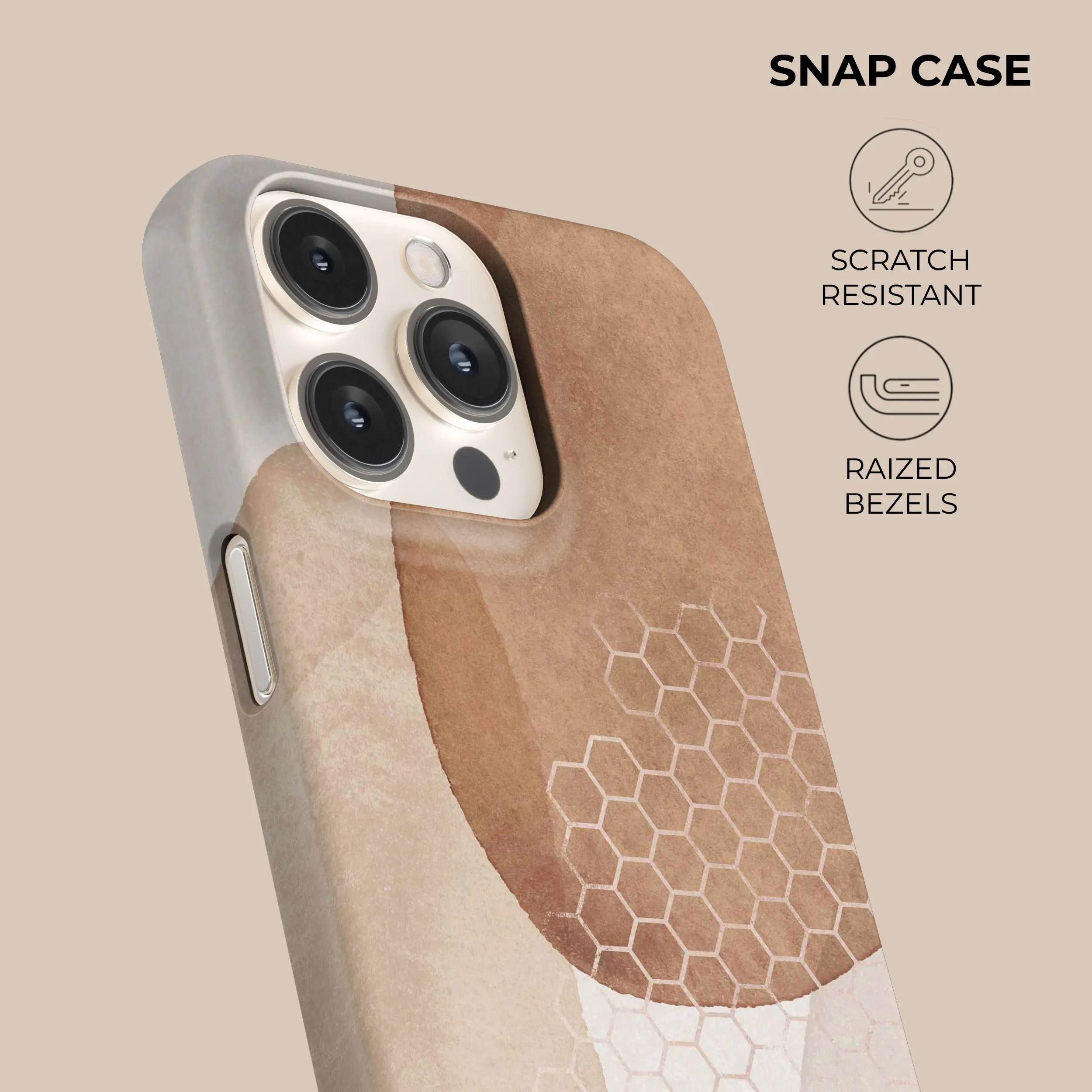 Beige Phone Case