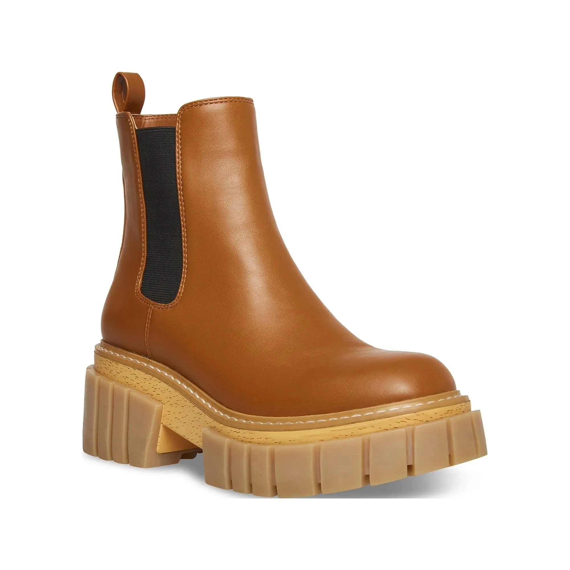 MADDEN GIRL - Pull on Lug Sole Chelsea Boots