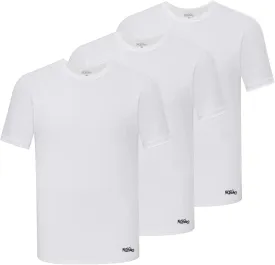 Mossimo 3-Pack Mens T-shirts, Mens Casual Tshirts, Plain Crewneck Undershirts for Men