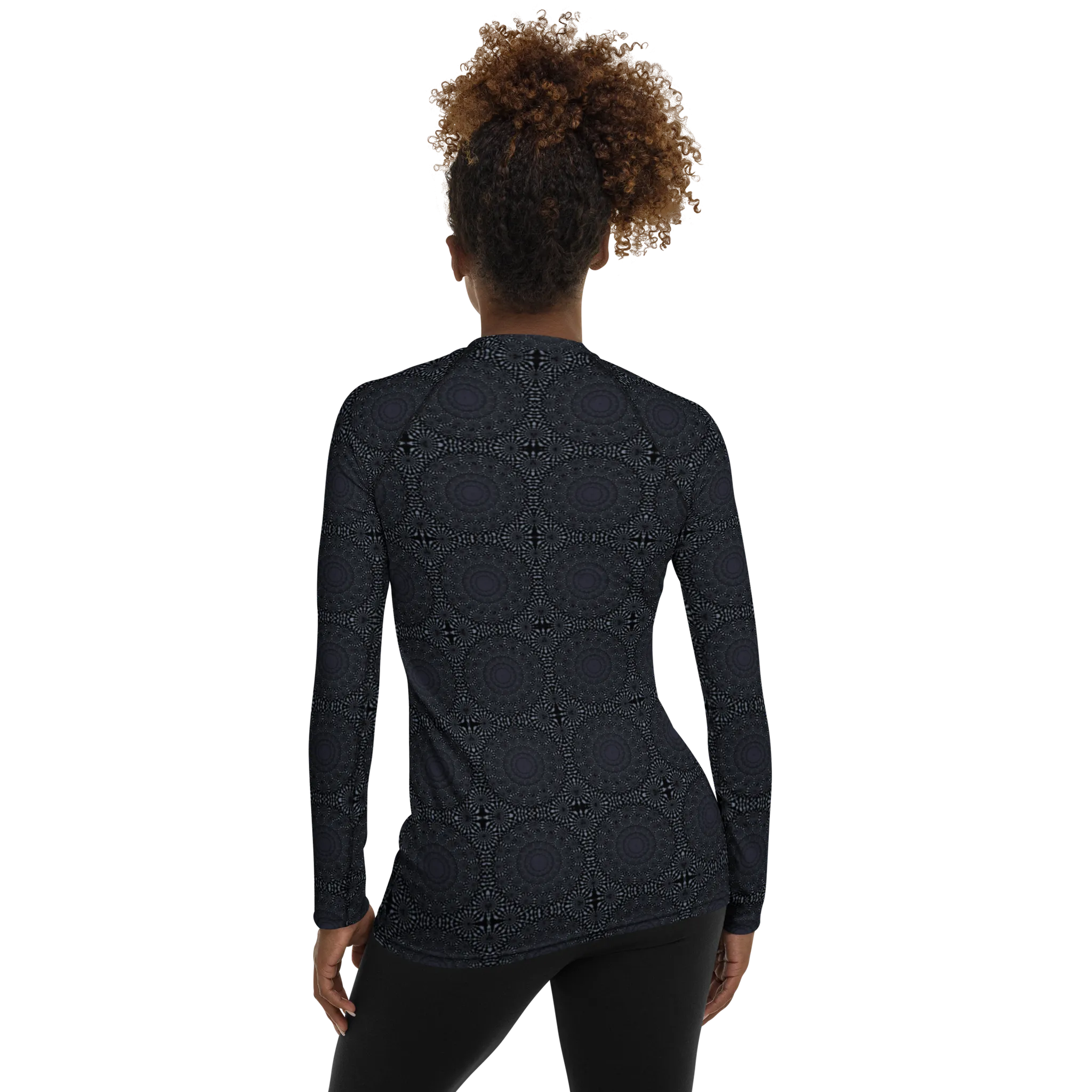 Recursia Desert Dream Women's Rash Guard In Blue