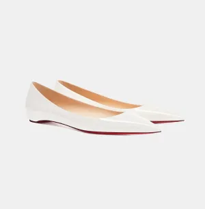 Sade Cream White Flat Pump