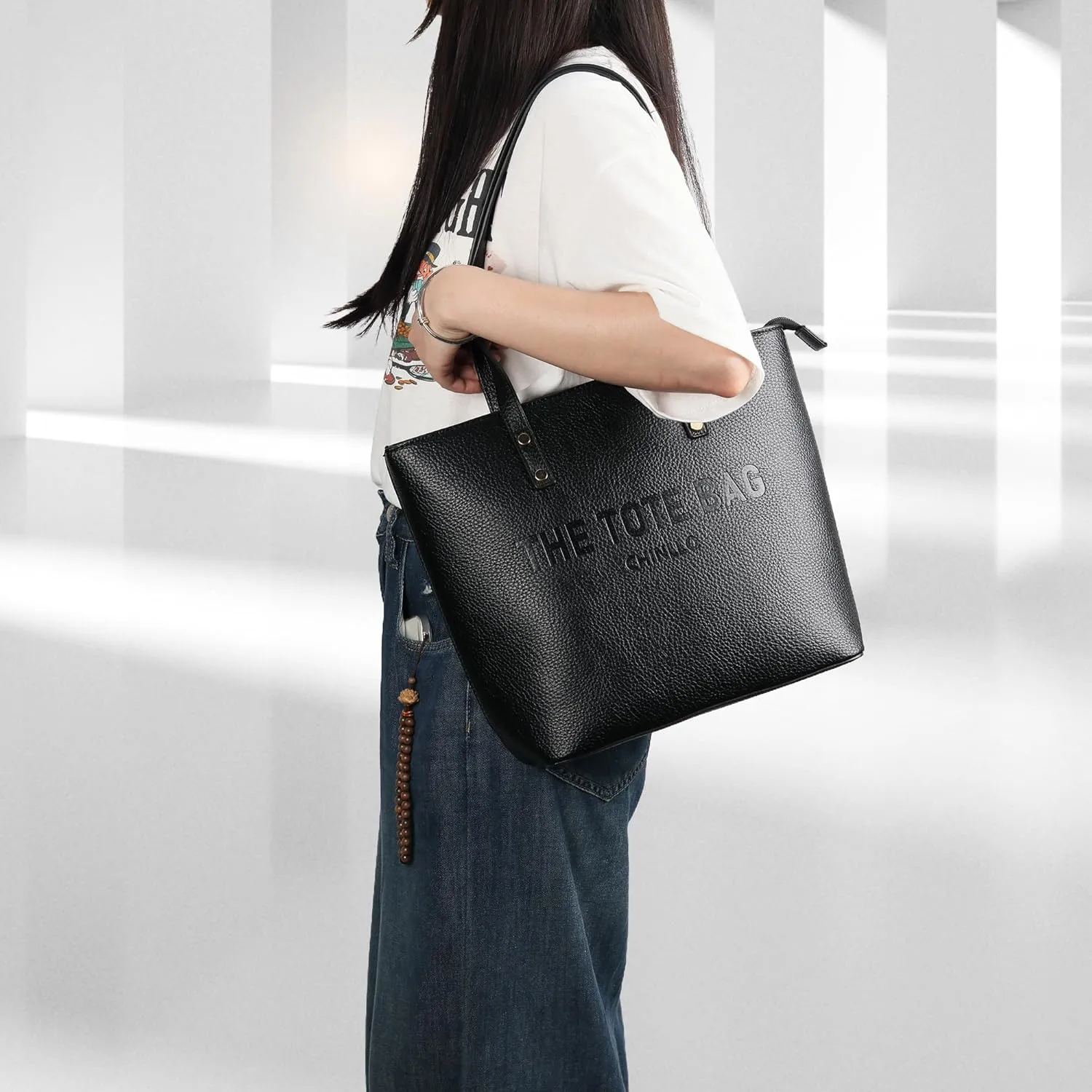 Tote Bag for Women, Medium Top Handle Handbags Purse